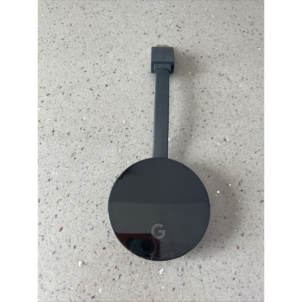 Google Chromecast NC2-6A5-D 2nd Gen HDMI Black 4K WiFi Streaming Media Player